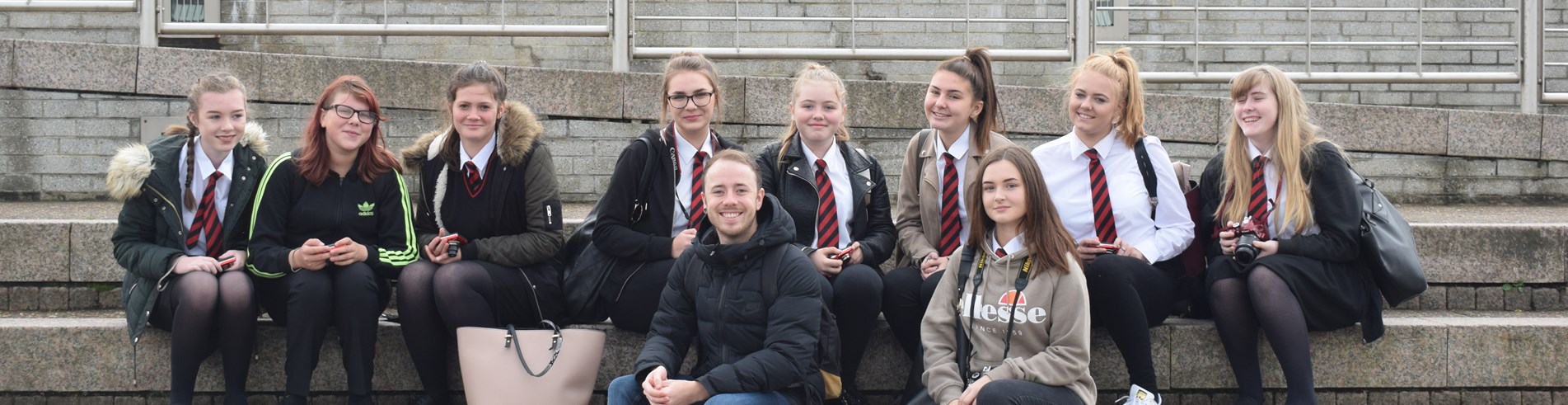 Art students visit Newcastle