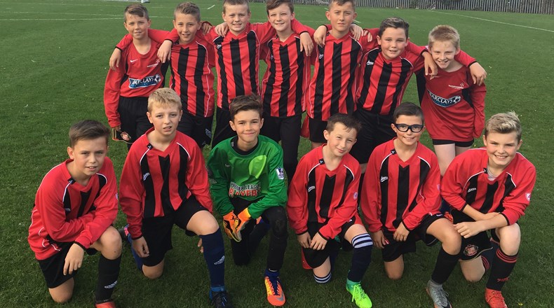 Easington Academy Year 7 boys