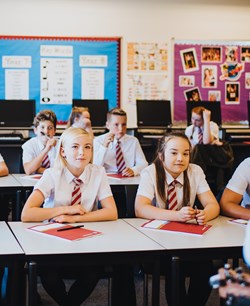 Easington Academy classroom