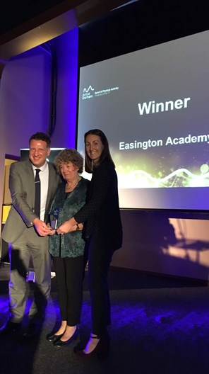 Easington wins award for their contribution to sport