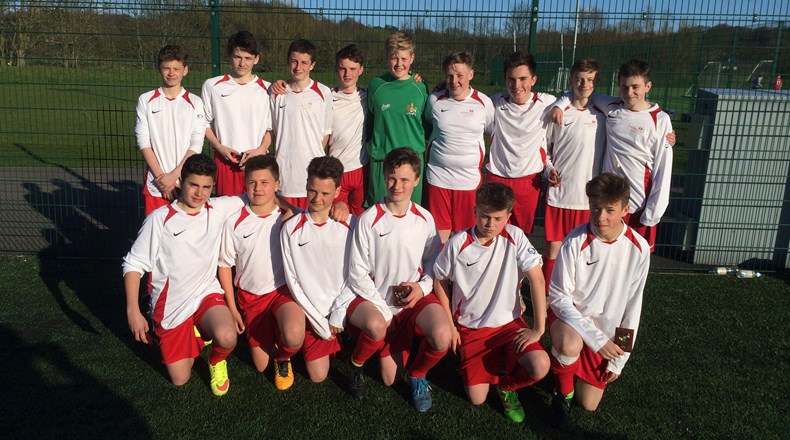 Year 11 boys football team