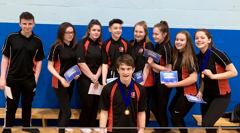 Students bounce into victory
