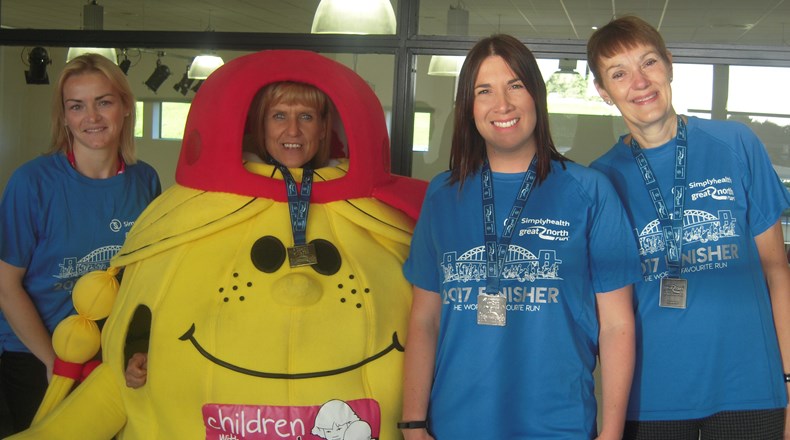 Speedy staff take part in Great North Run!